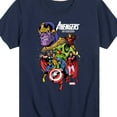 thumbnail image 3 of Marvel The Avengers - Vs Thanos - Toddler And Youth Short Sleeve Graphic T-Shirt, 3 of 5