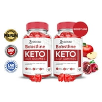 (2 Pack) Boostline Keto ACV Gummies 1000MG Dietary Supplement 120 Gummys