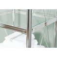 thumbnail image 6 of Linon Pinnacle Chrome and Glass Shelf, Four Spacious Shelves, 6 of 11