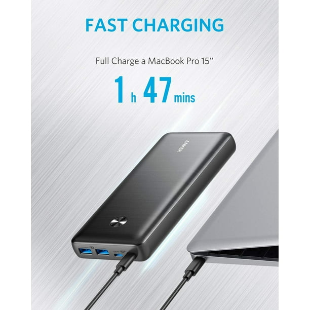 スマホアクセサリー ANKER power core 3 elite 25600 87w Anker PowerCore III Elite 25600 87W Dual USB Portable