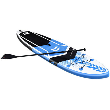 Costway Goplus 10.5' Inflatable Stand Up Paddle Board SUP W/ Fin Adjustable Paddle (Best Stand Up Paddle Board For Kids)