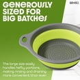 thumbnail image 4 of Colador plegable Gevoli grande de 5 litros con base autodrenante, 4 of 7