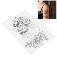 thumbnail image 3 of Temporary  Sticker - Waterproof Women  Sticker with Fantastic Flower Patterns for Arm Chest Back Leg Tattooing Art and Beauty, 3 of 8