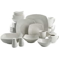 thumbnail image 1 of Juego de vajilla Gibson Home Zen Buffetware de 39 piezas, color blanco, 1 of 7