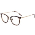 thumbnail image 1 of Gafas Azul Anti-reflejo GUDVUE Ovaladas Estampado Leopardo UV400, 1 of 9