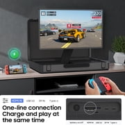 Apolosign PackGo 27 Portable Smart Touchscreen TV, 1080P FHD Briefcase Style Monitor with 6-Hour Battery, Android OS, 90° Rotation, 40W Speakers for Camping, Gaming and Outdoor Events, Gray