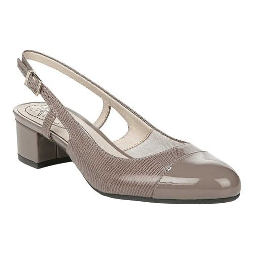 cap toe slingback