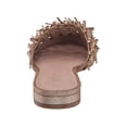 thumbnail image 6 of Cecelia New York Nox Mule Gold Metallic Sparkle Pointed Toe Flats Slide Sandals, 6 of 8