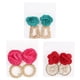 thumbnail image 2 of Pendientes de flor para mujer 3 piezas de aleación de moda pendientes en forma de flor margarita colgante pendientes joyería accesorio regalo ANGGREK Otros, 2 of 8