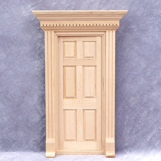 IFANLANDOR Porte Miniature Décorative Meubles Miniatures Design Chaleureux 20.8X14.1X2.8Cm 1 Ensemble pour la Maison et les Collectionneurs