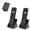 Black-US regulations, variant on 1Set Home Telephone 2 Handset Cordless Phone with Large LCD Display and Quick Dialing Function Efficient Communication