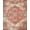 Red Beige, Pattern 3, variant on ODIKA 8'x10' Washable Area Rug Vintage Oriental Medallion With Intricate Scroll Border Design for King Size Bedroom Under Bed, Master Suite, Non-Shedding, Easy Care