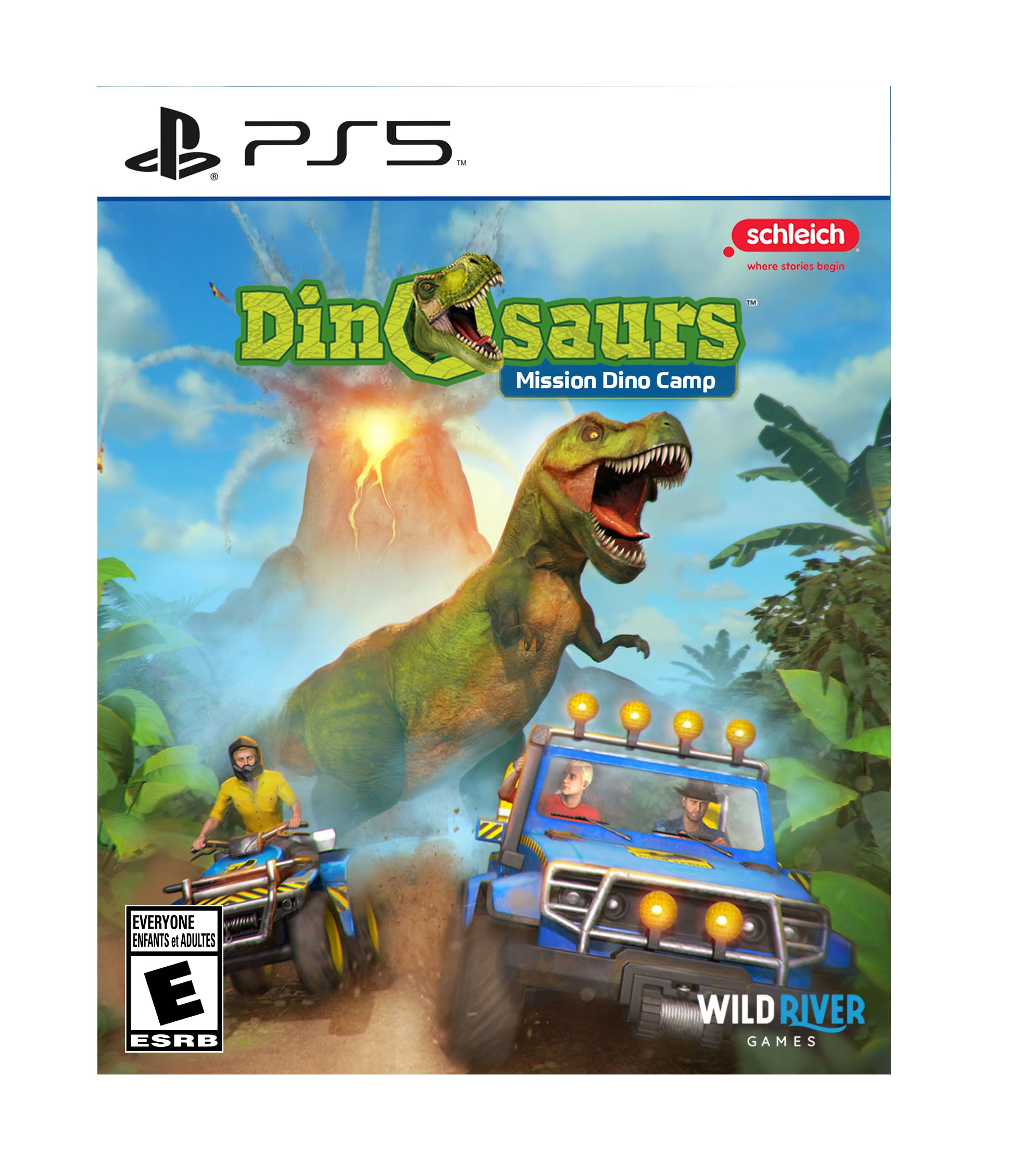 Dinosaurs Mission Dino Camp, PlayStation 5 New Everyone Video Games
