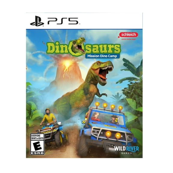 Dinosaurs Mission Dino Camp, PlayStation 5 New Everyone Video Games