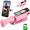 Pink, variant on Wireless Auto Clicker for iPhone & Android, 107 Adjustable Speed Levels, Rechargeable Screen Tapper for Live Stream Likes, Games & Flash Purchases(Black)