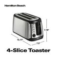 Hamilton Beach Long Slot Keep Warm Toaster, Model 24810