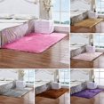 thumbnail image 1 of POINTERTECK Rectangle/Square Soft Long Plush Fluffy Area Rug Carpet Ground Floor Mat Pad White 40*40cm, 1 of 2