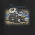 thumbnail image 2 of Wild Bobby, Classic Vintage Ford Bronco Enjoy The Ride, Cars and Trucks, Front and Back Unisex Crewneck Graphic Sweatshirt, Black, Small, 2 of 4