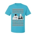 thumbnail image 2 of Wild Bobby 8 Pound 6 Ounce Baby Jesus Shake and Bake Men T-Shirt, Light Turquoise, Large, 2 of 6