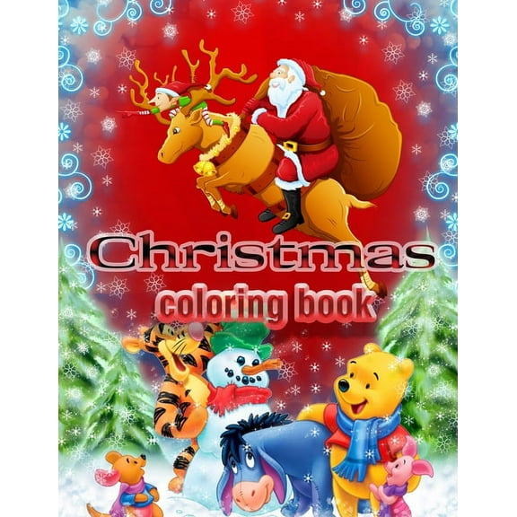 Christmas coloring book : An Adult Coloring Book with Fun, Easy, and Relaxing Designs Paperback (Paperback)