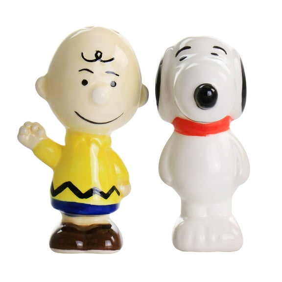 Peanuts Classical Pals 3.7” Snoopy & Charlie Brown Durastone Figurines, Set of 2