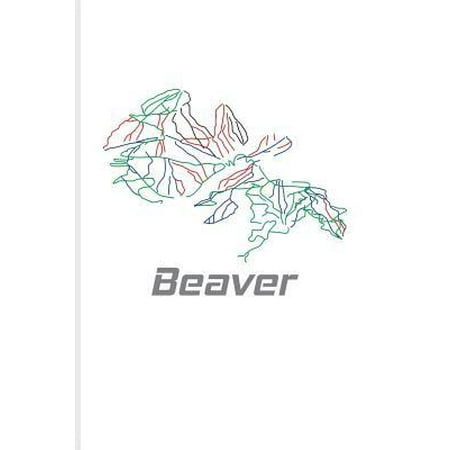 Beaver: Snowboarding & Skiing in Colorado Journal for Winter Vacation, Cottage, Ski Slope, Mountain Map, Racing, Games, Outdoo