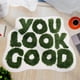 thumbnail image 1 of You Look Good Bath Mat, Cool Rugs for Bedroom Men, Suitable for y2k Room Decor, Hypebeast Room Decor, Bedroom Decor Aesthetic Cool Room Decor 25"x21", 1 of 5