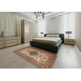 thumbnail image 4 of Ahgly Company Indoor Rectangle Traditional Saffron Red Persian Area Rugs, 7' x 10', 4 of 6