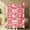 30*40in, variant on Soft Grid Bible Elements Blanket, Healing Patterns Like God’s Daughter, Strawberry Castle Design, Cozy for Nap Time & Home Decor
