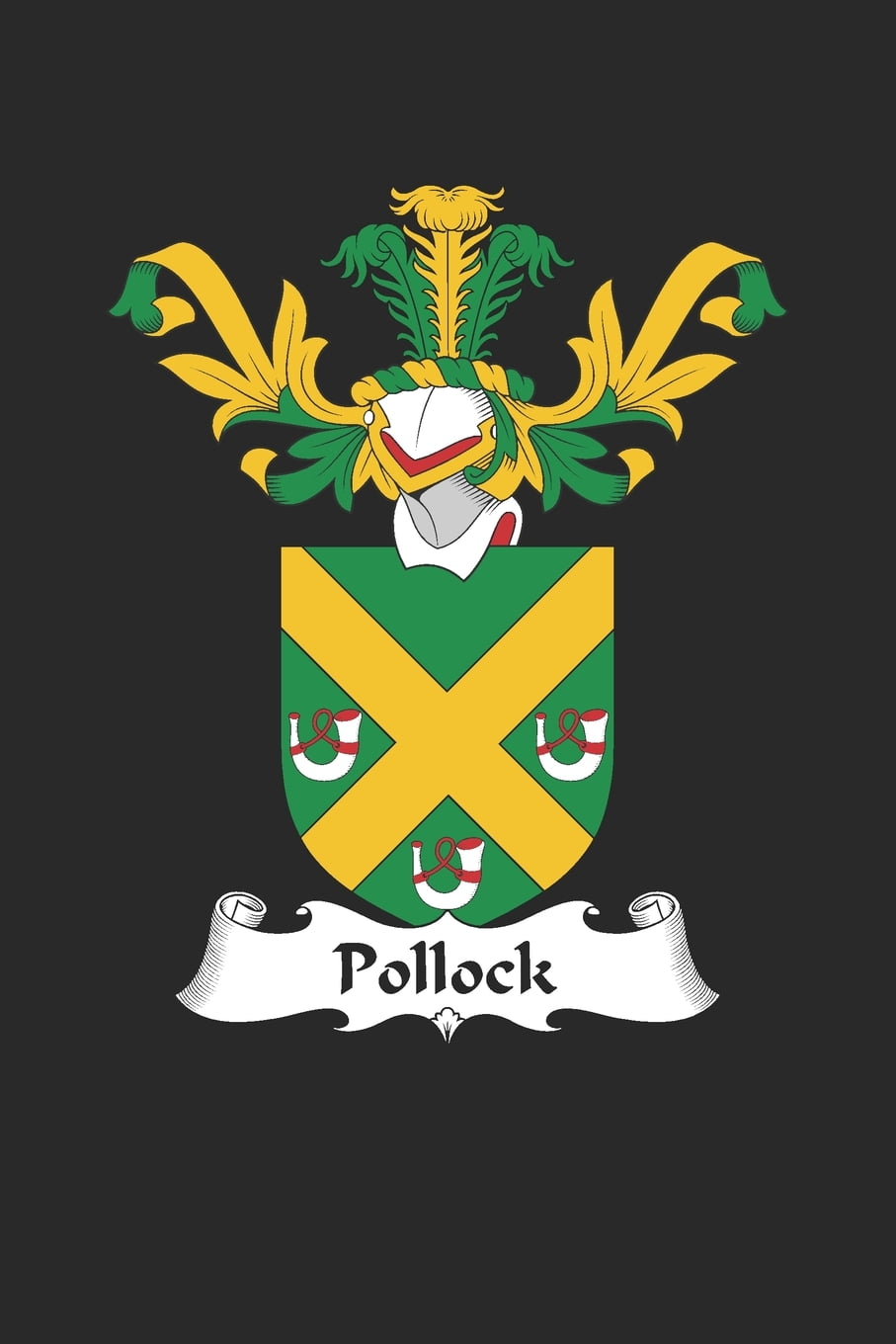 Pollock Pollock Coat Of Arms And Family Crest Notebook Journal 6 X 9 pollock-pollock-coat-of-arms-and-family-crest-notebook-journal-6-x-9