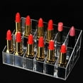 thumbnail image 3 of Soporte de lápiz labial acrílico Perfecl organizador de maquillaje 24 espacios, 3 of 8