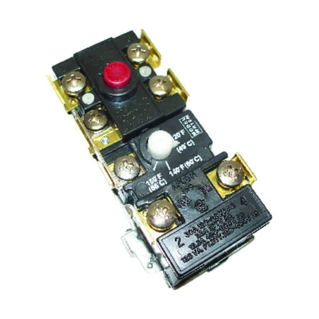 Reliance 9001954-045 Upper Electric Thermostat with ECO, Pack of 1, Black