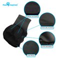 thumbnail image 6 of Paw Inspired Reusable Male Dog Wraps Belly Bands Diapers for Dogs| Washable Male Dog Diapers Male Doggie Puppy Pet Diapers| Dog Wrap Diaper Cover, Incontinence (Medium (3ct), Black (Black Lining)), 6 of 6
