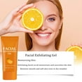 thumbnail image 2 of Facial Exfoliating Gel - Orange Vitamin C Softening Exfoliating Gel Deeply Cleansing Skin, Hydrating Moisturizing, Gentle Exfoliating Gel 2pc, 2 of 7