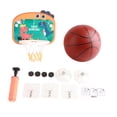 thumbnail image 2 of Aro de baloncesto colgante para niños, tablero de baloncesto colgante para niños, aro de baloncesto para habitación, tablero de baloncesto colgante para niños, valor excepcional, 2 of 8