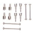 thumbnail image 3 of RC Drive Shaft Dogbones, Reasonable Design 1/18 RC Car Axle Easy To Install Improve Steering Stability  For A979 For K929 For A949 For 1/18 RC Car Silver, 3 of 8