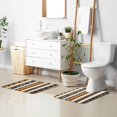 thumbnail image 6 of Yayeee Bath Rug for Bathroom Floor Non Slip Rectangle Fluffy Soft Absorbent Mat, 16"x24", Abstract Dots, 6 of 7