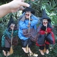 thumbnail image 3 of Decoración colgante de muñeca de bruja voladora YONGSHENG Halloween, 3 of 5