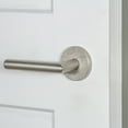 thumbnail image 3 of Viaggio Clomlnmod_Dd Motivo Solid Brass Non-Turning Two-Sided Dummy Door Lever Set - Black, 3 of 7