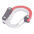thumbnail image 2 of Mosquetón al aire libre plegable 360 grados camping hebilla accesorios Rojo Greeniant, 2 of 6
