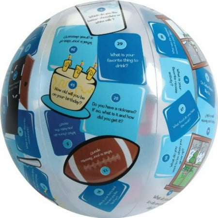 American Educational Clever Catch Balls American Educational Vinyl Clever Catch Ice Breaker Primary Ball, 24