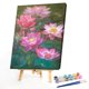 thumbnail image 1 of Cuadros Decorativos Kit de pintura por números DIY Lotus Hand Oil Art Picture Craft Home Wall Decor (B2173) Tmvgtek embutido en tela, 1 of 9