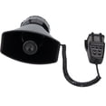 thumbnail image 4 of FARBIN Car Siren Horn 7 Tone Police Siren Vehicle Loudspeaker with Handheld Microphone Amplifier 12V 100W Emergency Sounds Siren Electric Horn with Mic PA Car Electronic Security Warning Alarm Horn, 4 of 5