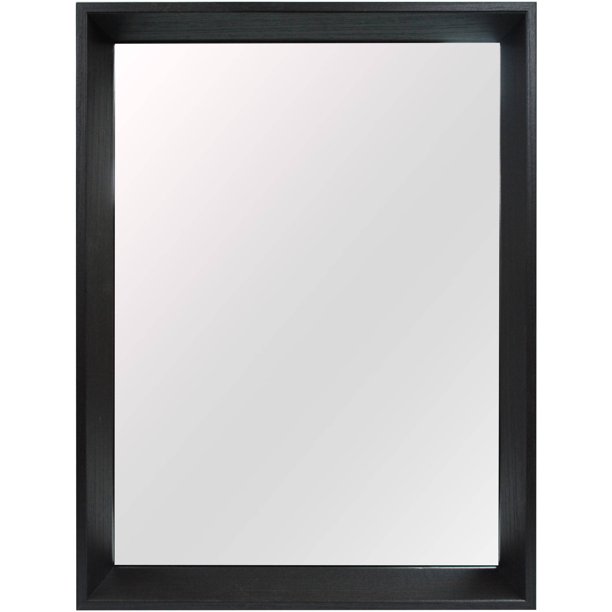 Mainstays 13" x 17" Deep Inset Wood Mirror