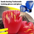 thumbnail image 4 of Kids Boxing Gloves Children Punching Training Fighting Mitts Hand Protector, 4 of 9