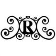 thumbnail image 1 of Village Wrought Iron HP-OD-R Maison Plaque Lettre R, 1 of 2