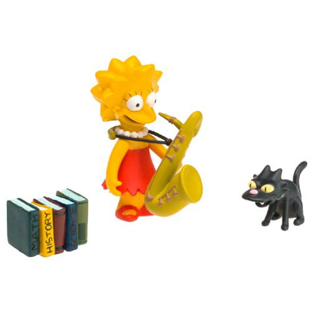 Wave 1 Action Figure Lisa Simpson Hard to Find!, accessories By The