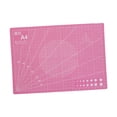 thumbnail image 2 of arctrm Cutting mat with grid, double-sided PVC table protector, versatile use for model pink, 2 of 9