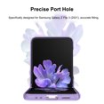 thumbnail image 4 of Labymos Phone Protective Cover Compatible with Galaxy Z Flip 3 Slim Case Hard PC Shockproof Case, 4 of 7
