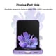 thumbnail image 4 of Funda protectora para teléfono compatible con Samsung Galaxy Z Flip 3 Slim Case Hard PC Funda a Abanopi Cubierta protectora, 4 of 7